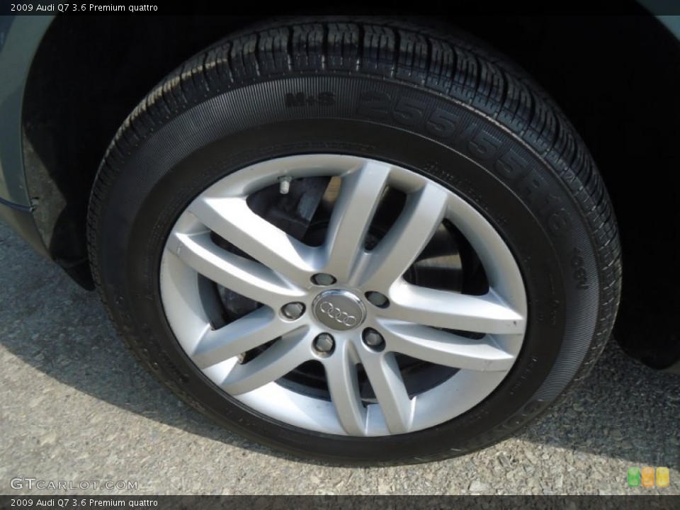 2009 Audi Q7 3.6 Premium quattro Wheel and Tire Photo #62414952