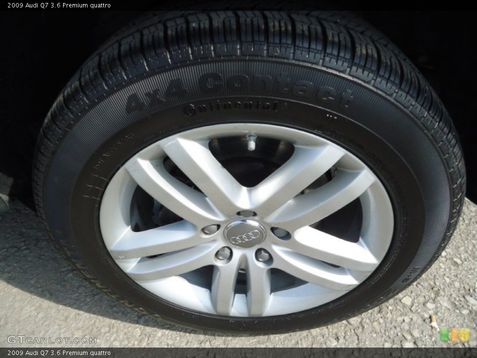 2009 Audi Q7 3.6 Premium quattro Wheel and Tire Photo #62414979