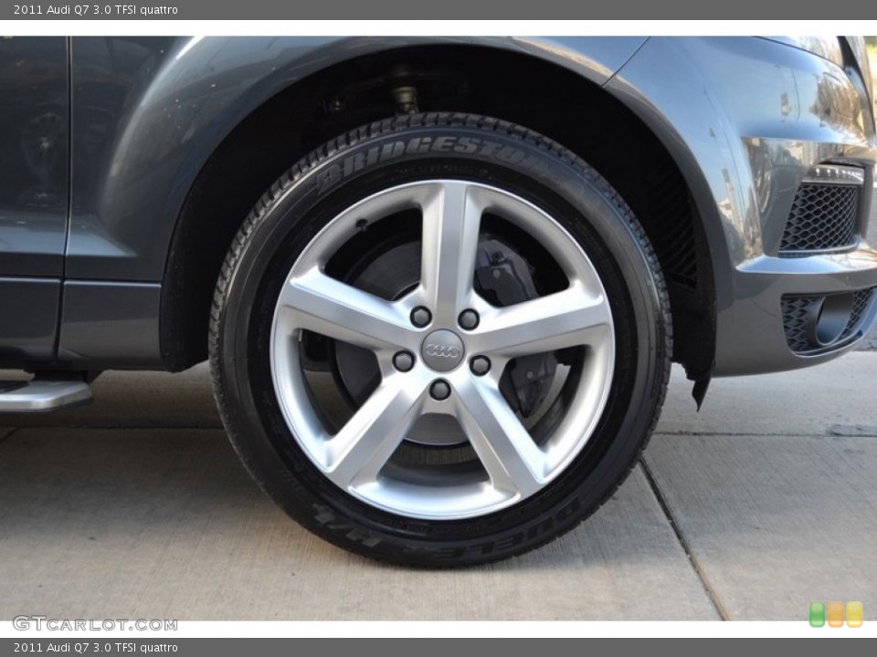 2011 Audi Q7 3.0 TFSI quattro Wheel and Tire Photo #62417757