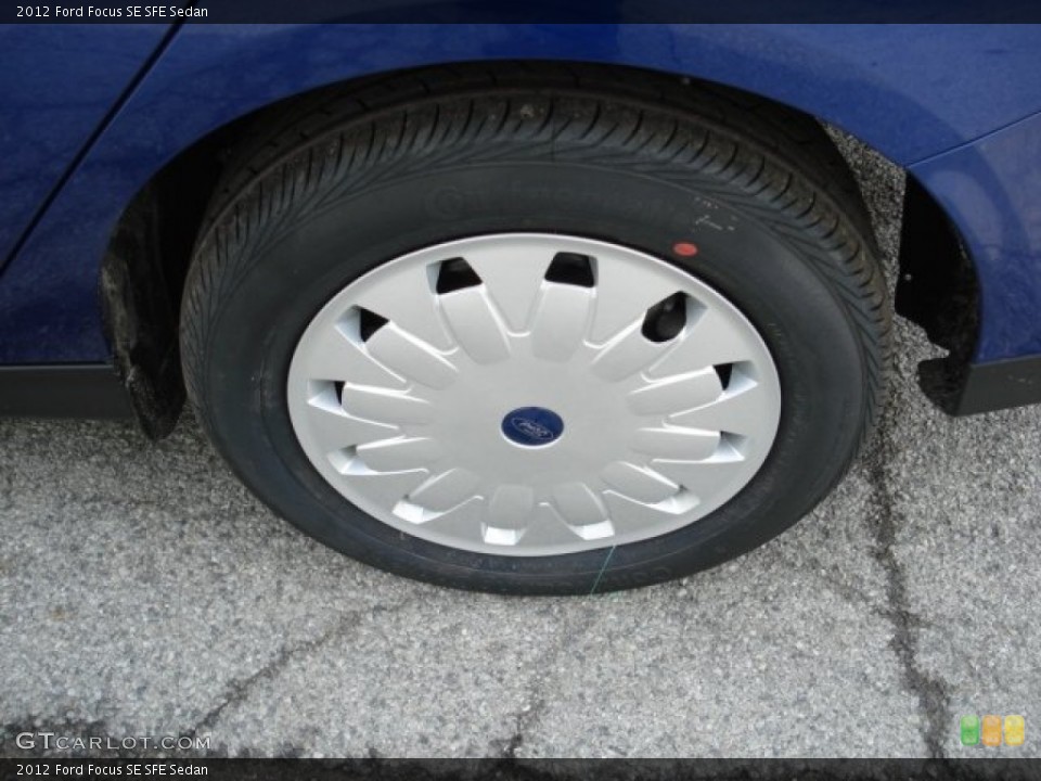 2012 Ford Focus SE SFE Sedan Wheel and Tire Photo #62420214