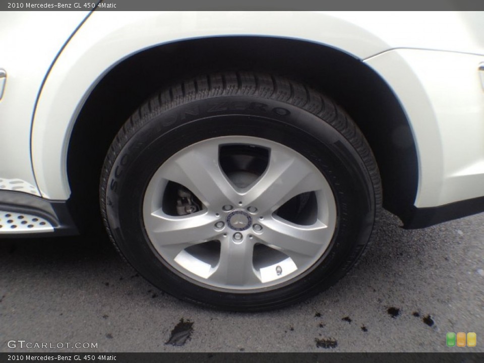 2010 Mercedes-Benz GL 450 4Matic Wheel and Tire Photo #62421003