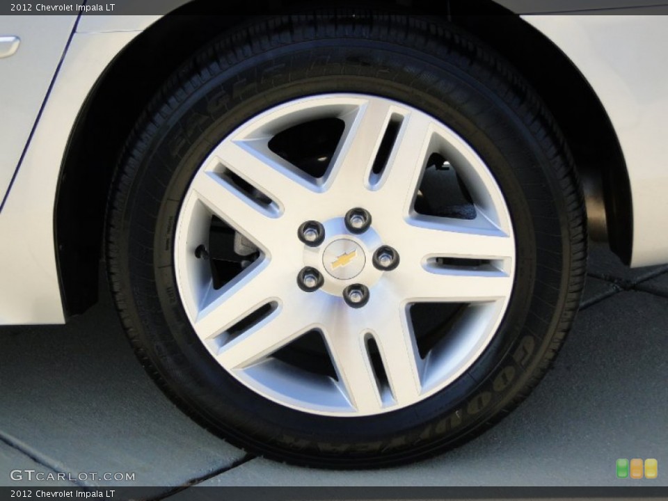 2012 Chevrolet Impala LT Wheel and Tire Photo #62423555