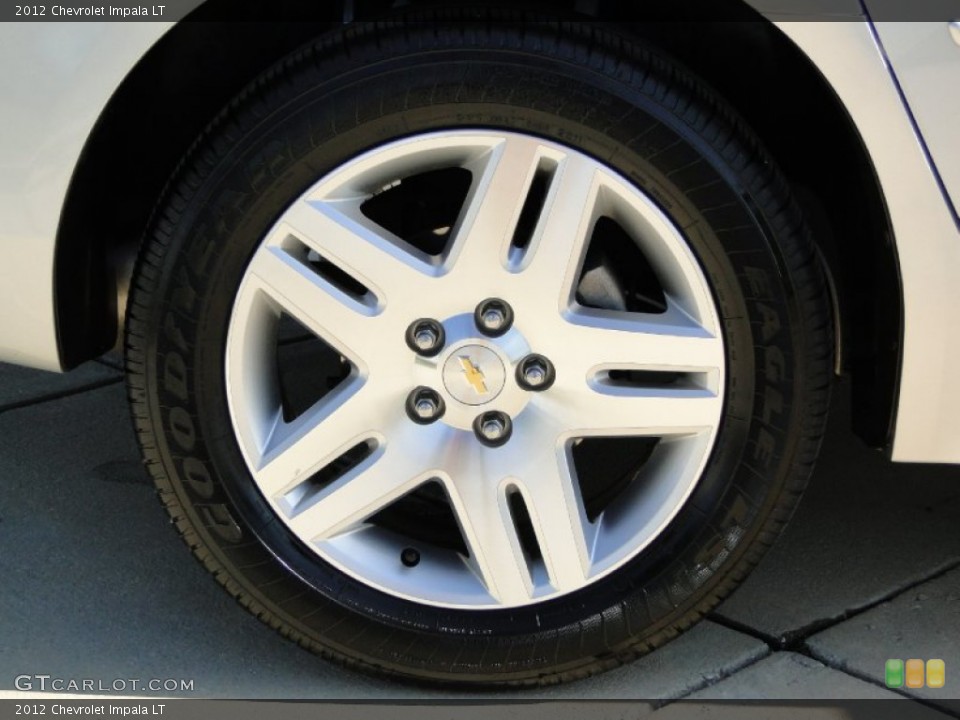 2012 Chevrolet Impala LT Wheel and Tire Photo #62423559