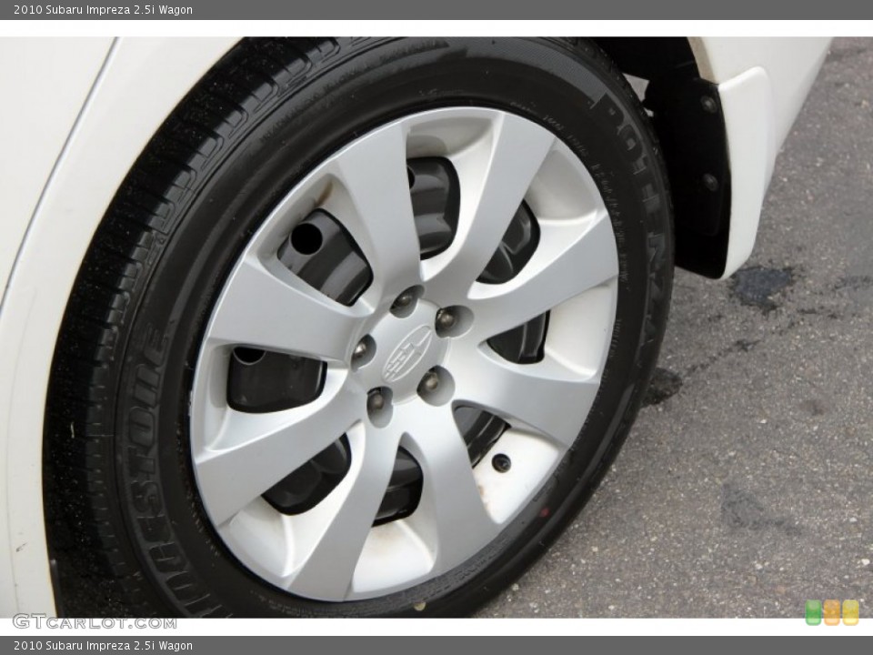 2010 Subaru Impreza 2.5i Wagon Wheel and Tire Photo #62424444