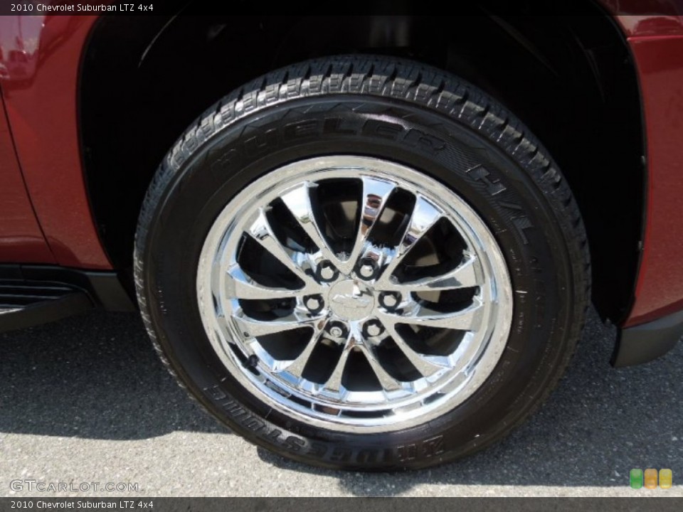 2010 Chevrolet Suburban Custom Wheel and Tire Photo #62427147