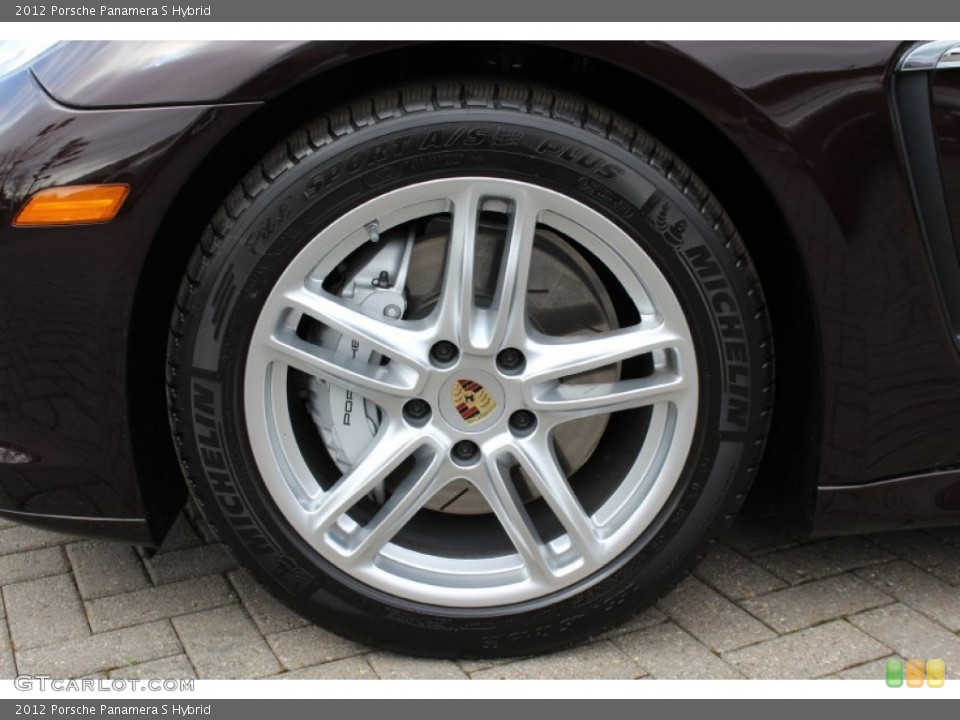 2012 Porsche Panamera S Hybrid Wheel and Tire Photo #62431113