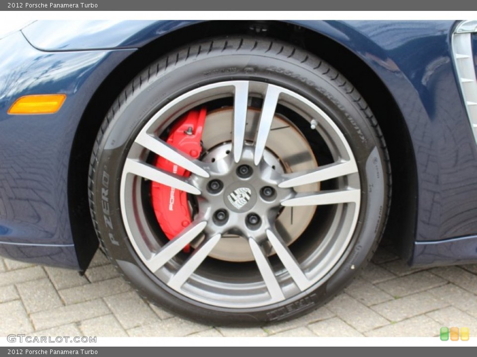 2012 Porsche Panamera Turbo Wheel and Tire Photo #62431317