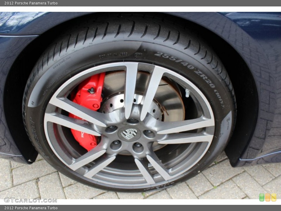 2012 Porsche Panamera Turbo Wheel and Tire Photo #62431320