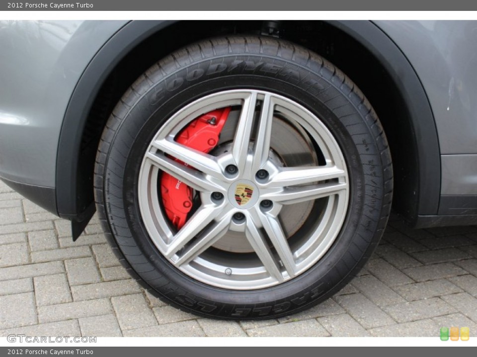 2012 Porsche Cayenne Turbo Wheel and Tire Photo #62431524