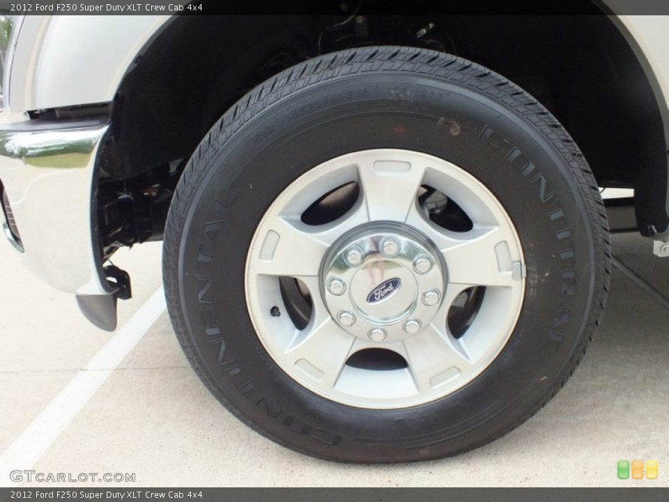 2012 Ford F250 Super Duty XLT Crew Cab 4x4 Wheel and Tire Photo #62438425
