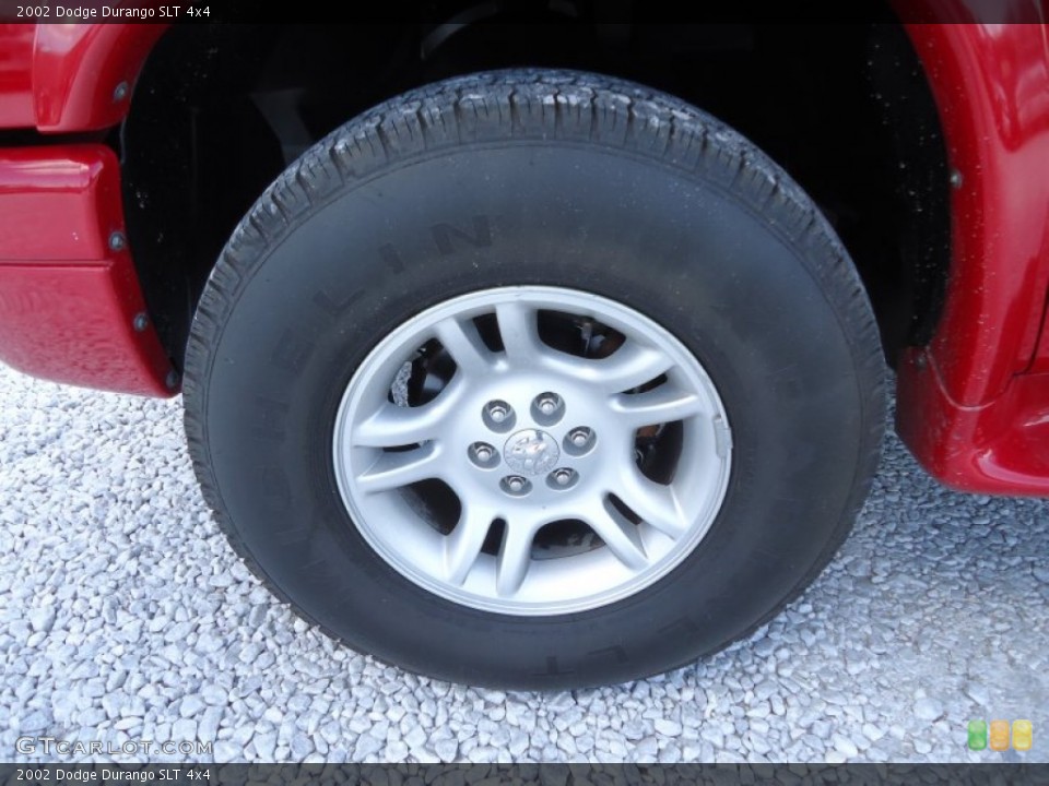 2002 Dodge Durango SLT 4x4 Wheel and Tire Photo #62440339