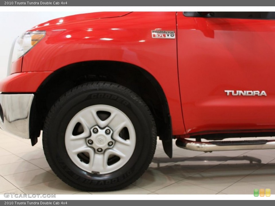 2010 Toyota Tundra Double Cab 4x4 Wheel and Tire Photo #62443882