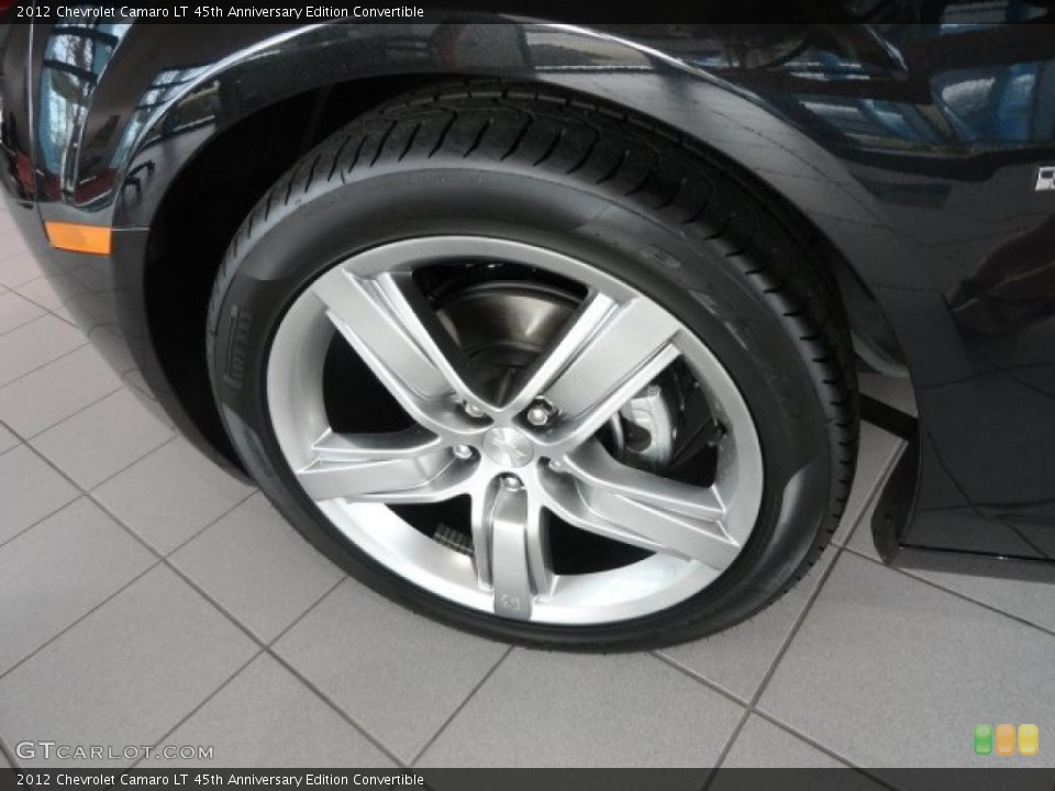 2012 Chevrolet Camaro LT 45th Anniversary Edition Convertible Wheel and Tire Photo #62445490