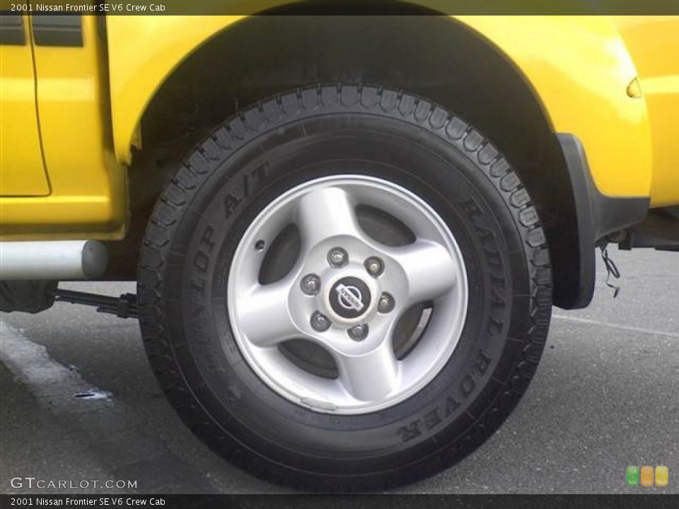 2001 Nissan Frontier SE V6 Crew Cab Wheel and Tire Photo #62457875