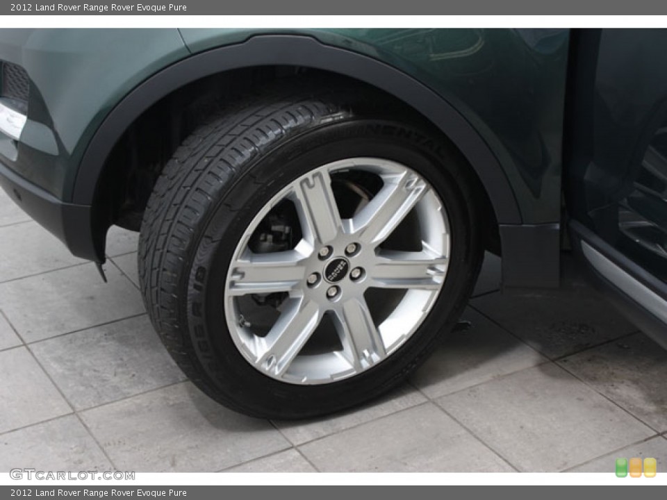 2012 Land Rover Range Rover Evoque Pure Wheel and Tire Photo #62460667
