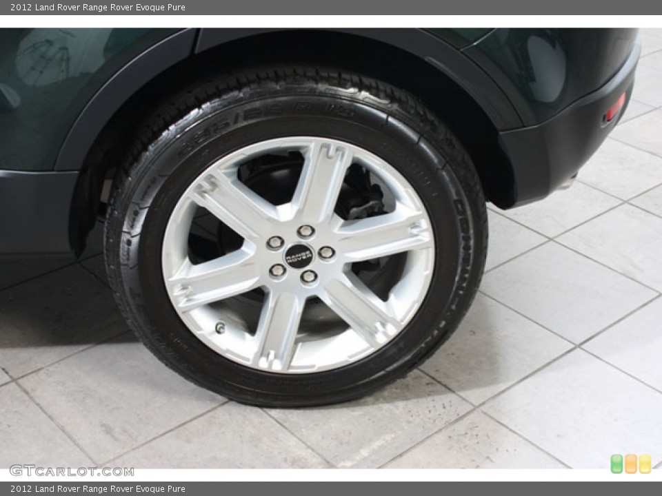 2012 Land Rover Range Rover Evoque Pure Wheel and Tire Photo #62460676