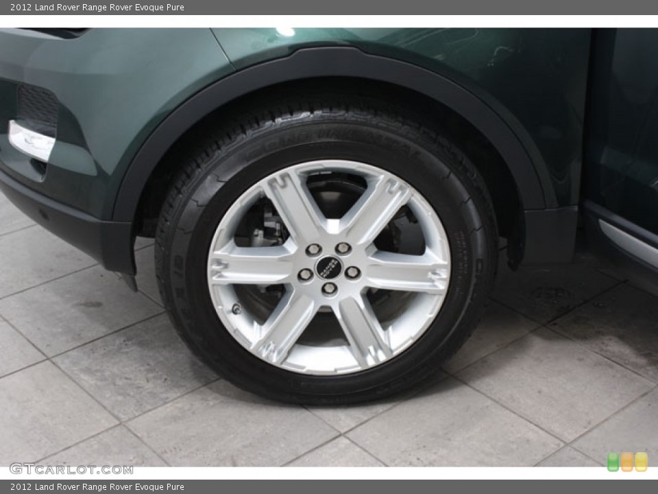 2012 Land Rover Range Rover Evoque Pure Wheel and Tire Photo #62460688
