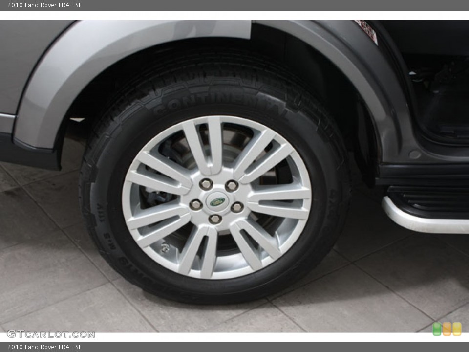 2010 Land Rover LR4 HSE Wheel and Tire Photo #62461252