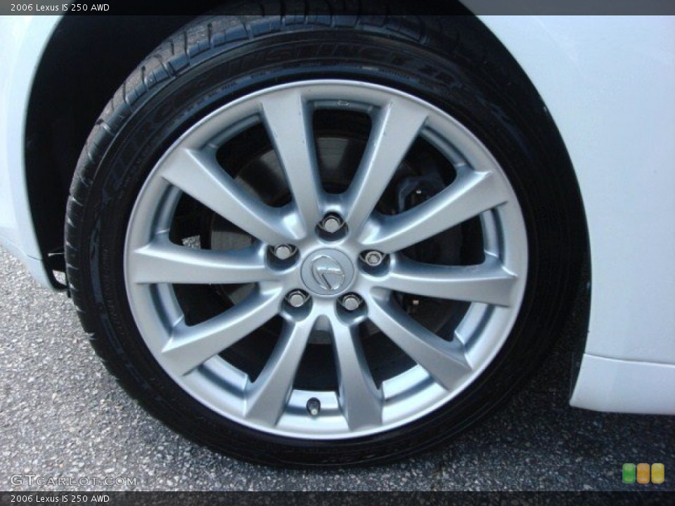 2006 Lexus IS 250 AWD Wheel and Tire Photo #62463250