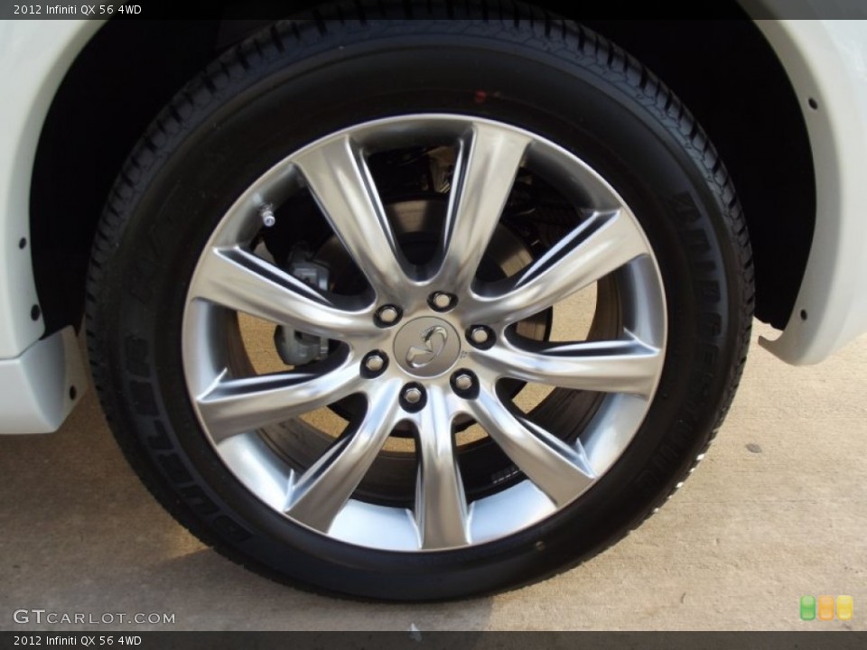 2012 Infiniti QX 56 4WD Wheel and Tire Photo #62470930