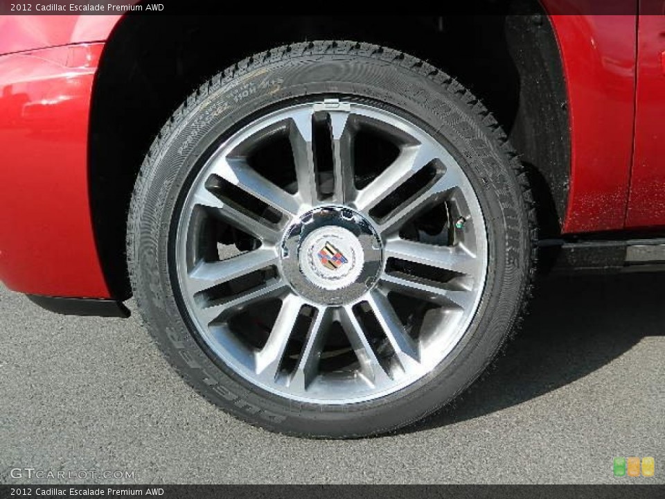 2012 Cadillac Escalade Premium AWD Wheel and Tire Photo #62471119