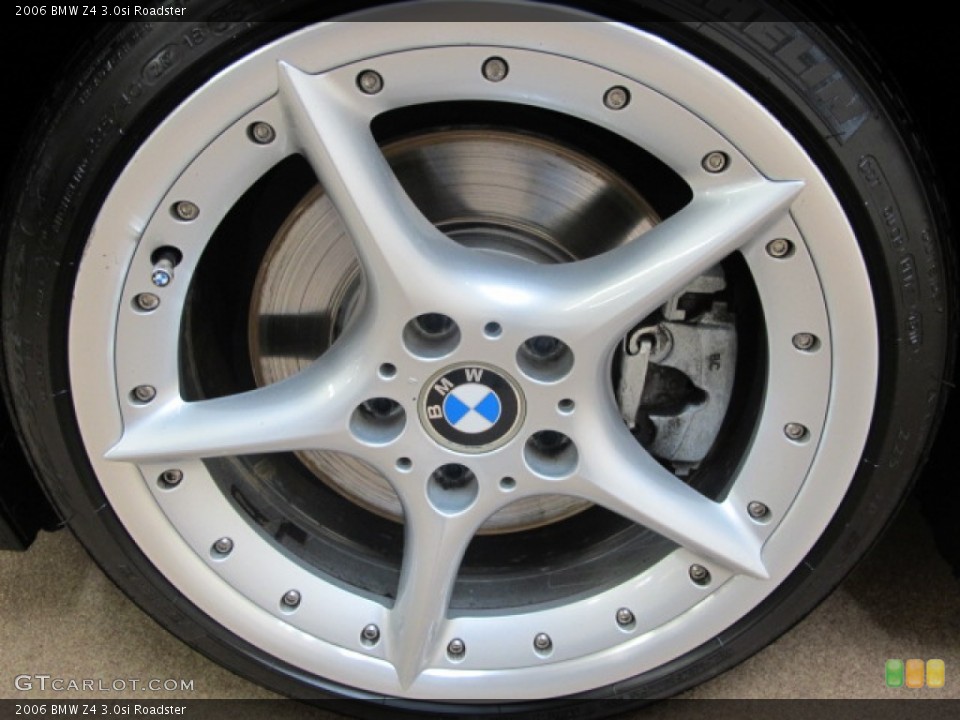 2006 BMW Z4 3.0si Roadster Wheel and Tire Photo #62471408