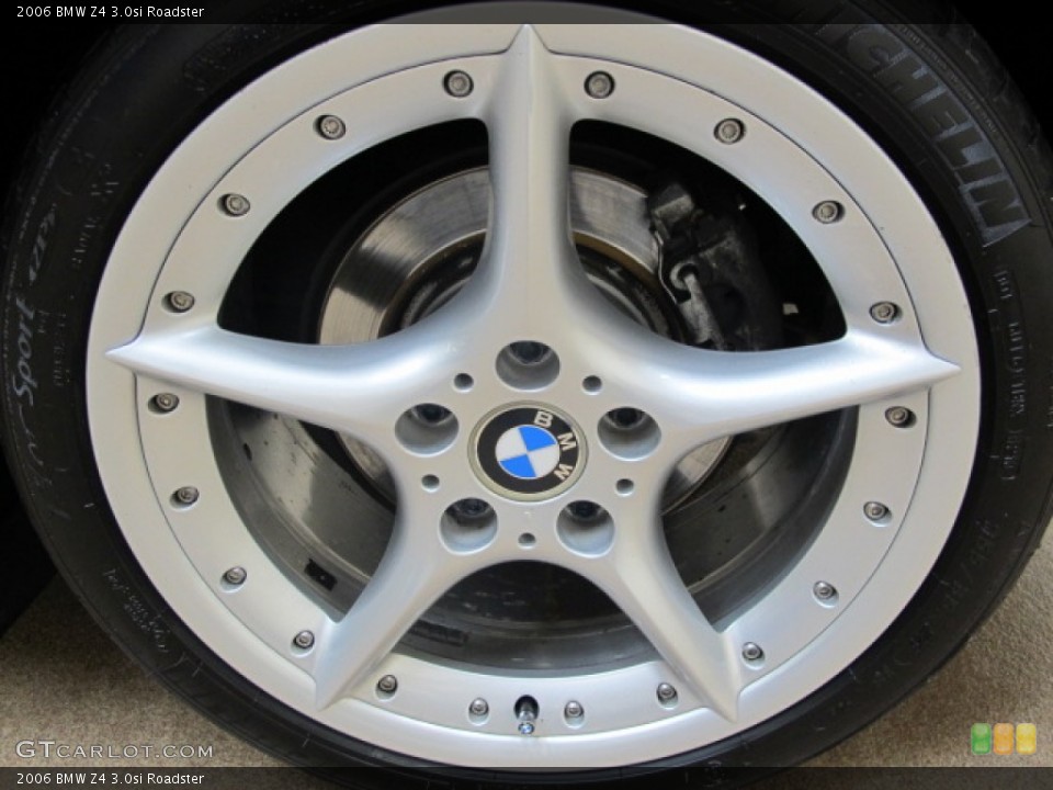 2006 BMW Z4 3.0si Roadster Wheel and Tire Photo #62471419