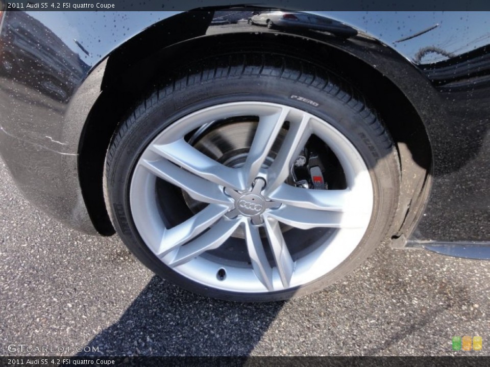 2011 Audi S5 4.2 FSI quattro Coupe Wheel and Tire Photo #62473104