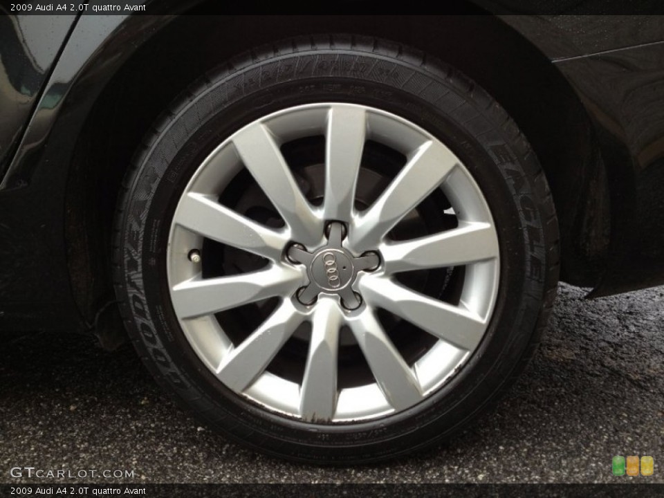 2009 Audi A4 2.0T quattro Avant Wheel and Tire Photo #62475592