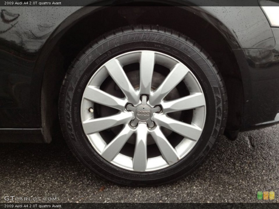 2009 Audi A4 2.0T quattro Avant Wheel and Tire Photo #62475613