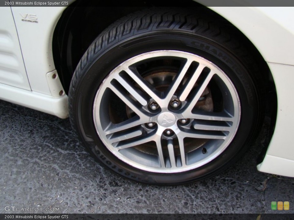 2003 Mitsubishi Eclipse Spyder GTS Wheel and Tire Photo #62477326