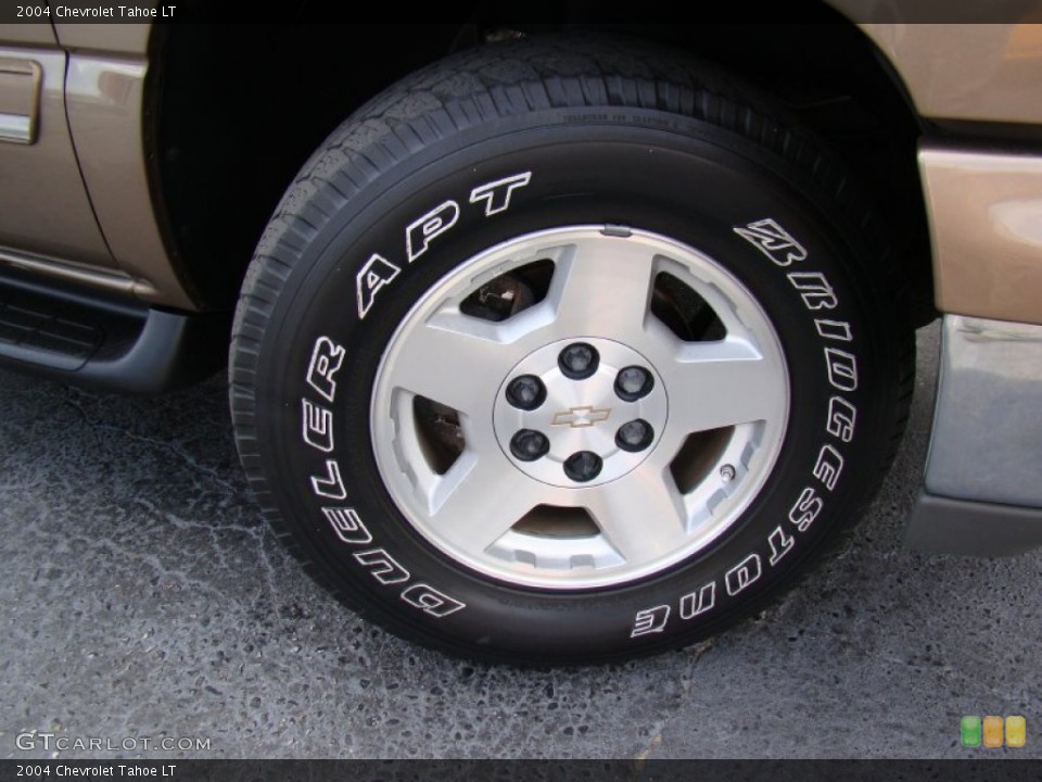 2004 Chevrolet Tahoe LT Wheel and Tire Photo #62478565