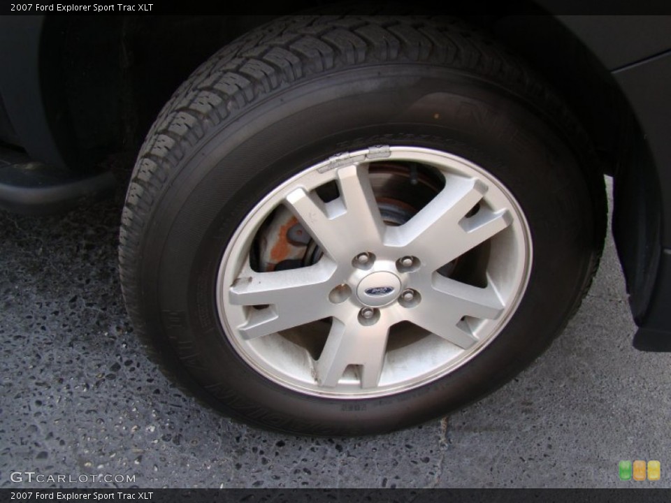 2007 Ford Explorer Sport Trac XLT Wheel and Tire Photo #62478865
