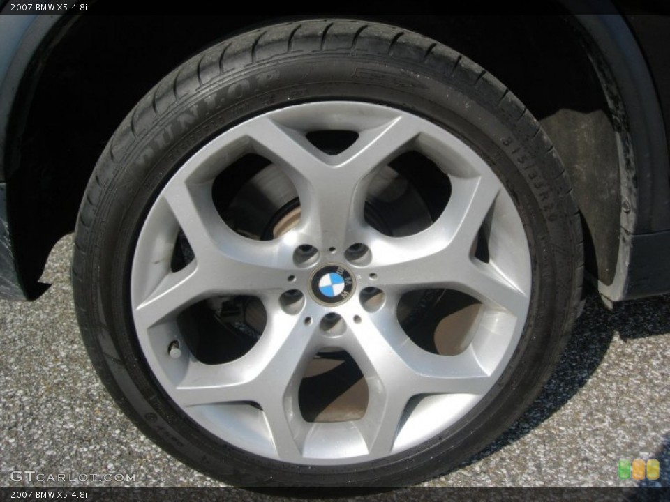 2007 BMW X5 4.8i Wheel and Tire Photo #62479657