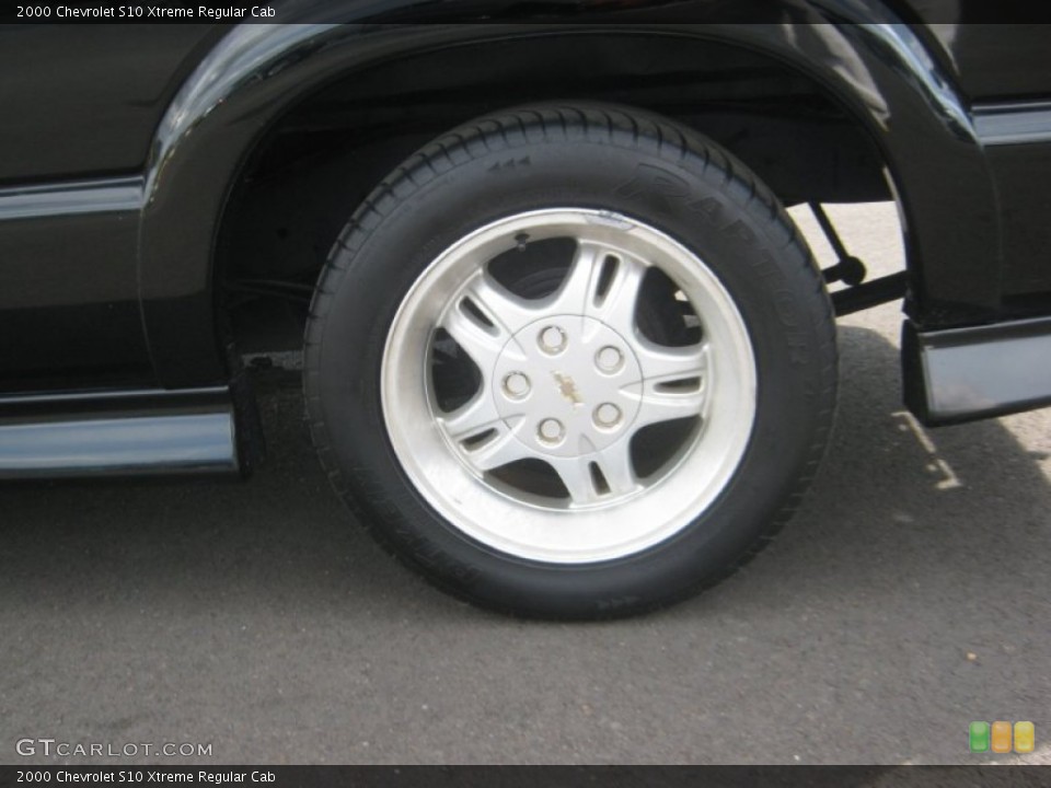 2000 Chevrolet S10 Xtreme Regular Cab Wheel and Tire Photo #62484846