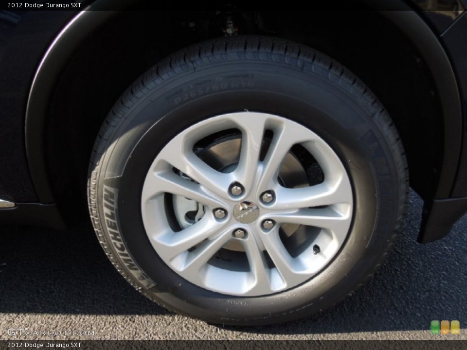 2012 Dodge Durango SXT Wheel and Tire Photo #62495503