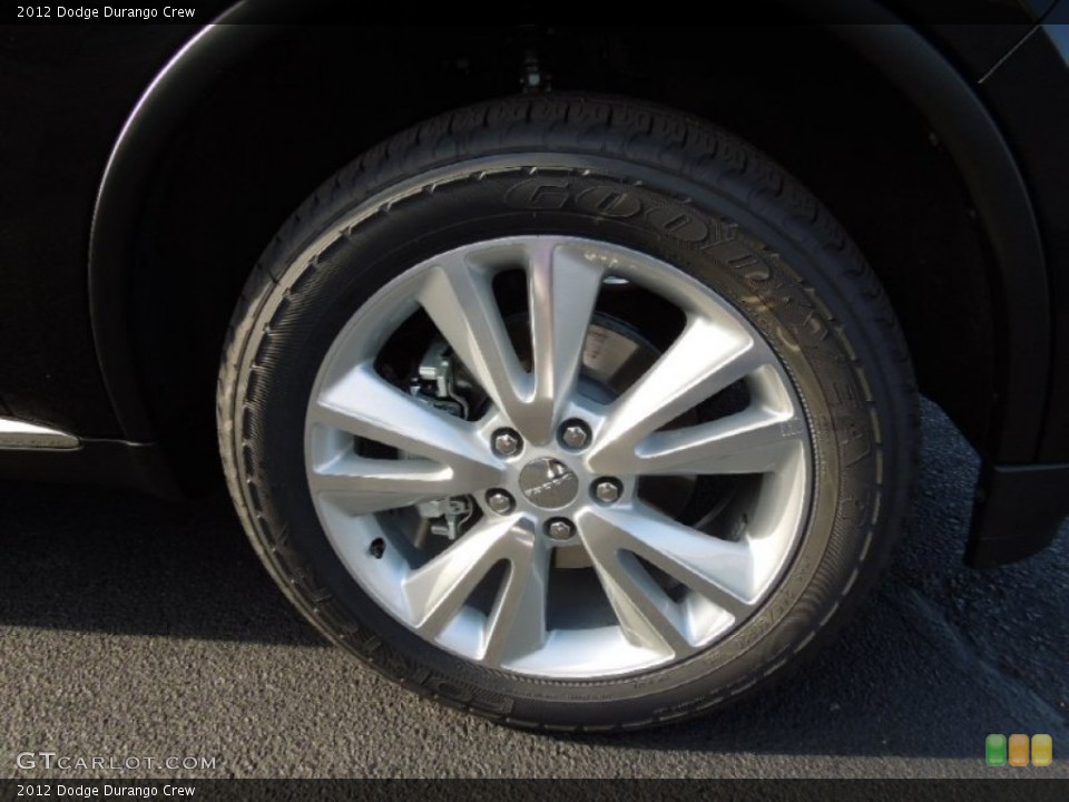 2012 Dodge Durango Crew Wheel and Tire Photo #62496021