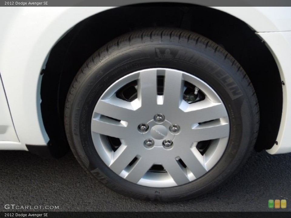 2012 Dodge Avenger SE Wheel and Tire Photo #62497491