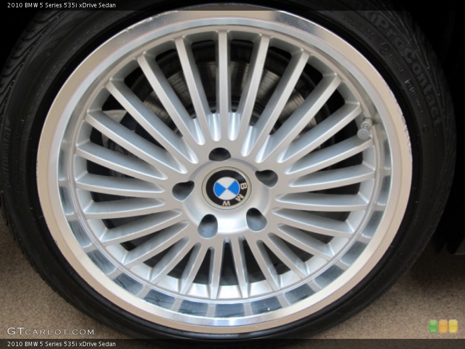 2010 BMW 5 Series 535i xDrive Sedan Wheel and Tire Photo #62500777