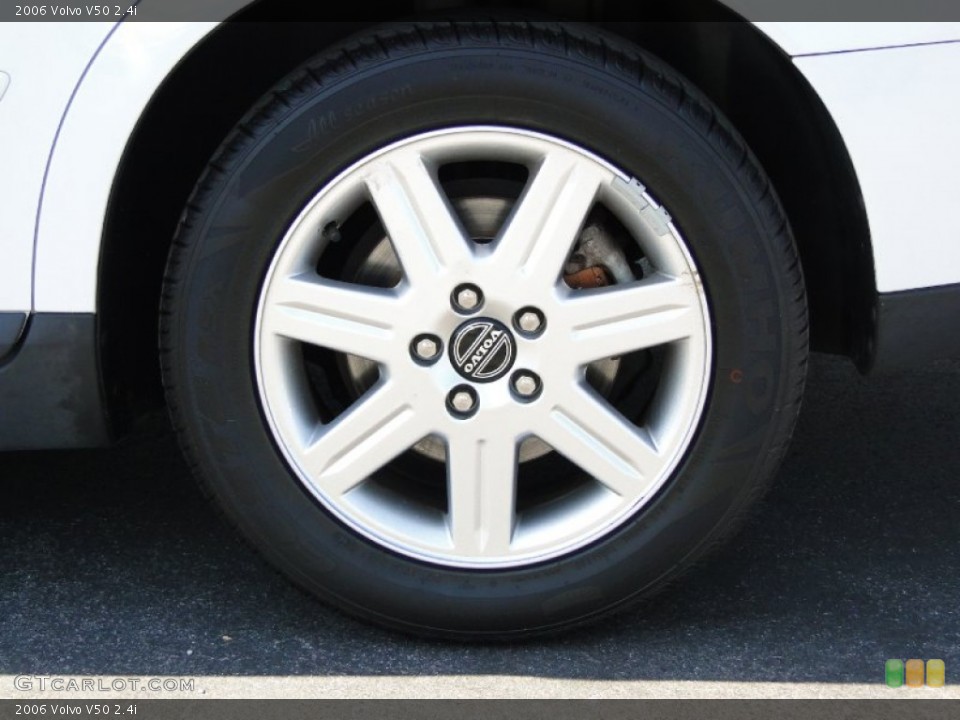 2006 Volvo V50 2.4i Wheel and Tire Photo #62501407