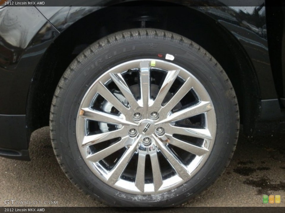2012 Lincoln MKX AWD Wheel and Tire Photo #62506203