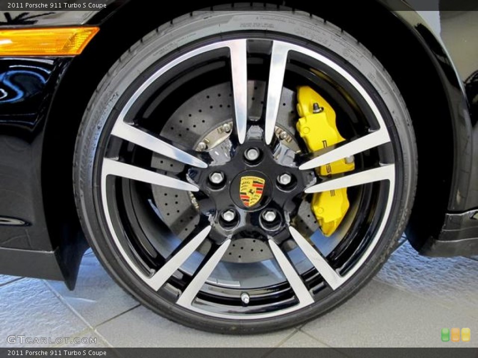 2011 Porsche 911 Turbo S Coupe Wheel and Tire Photo #62506233