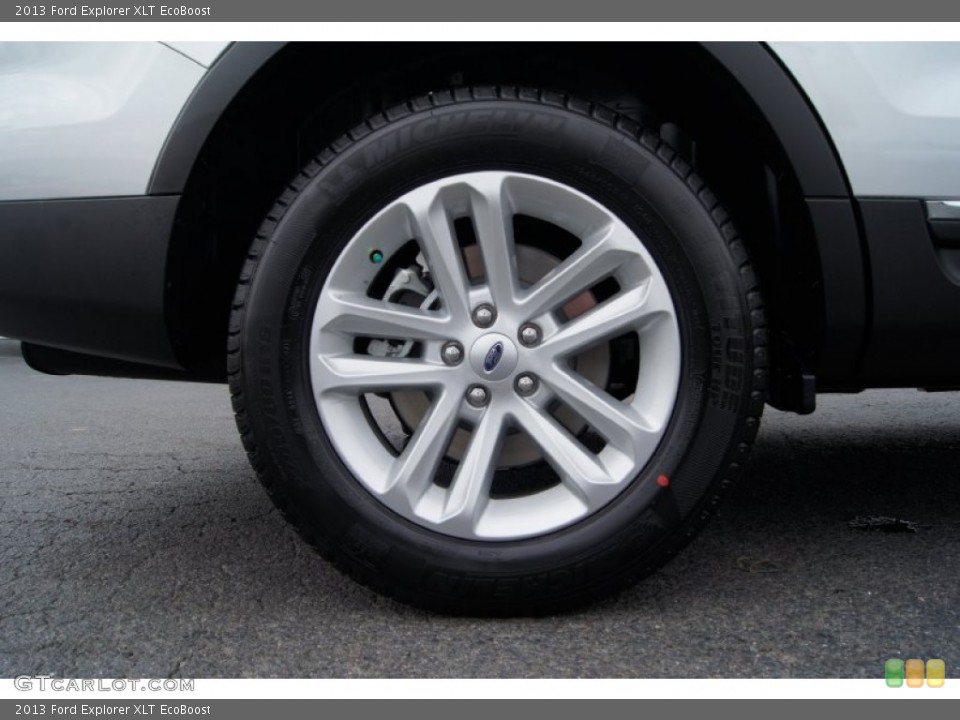 2013 Ford Explorer XLT EcoBoost Wheel and Tire Photo #62509603