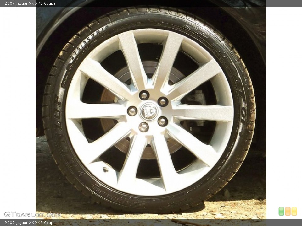 2007 Jaguar XK XK8 Coupe Wheel and Tire Photo #62512308