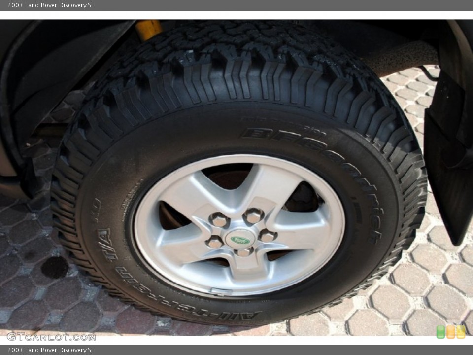 2003 Land Rover Discovery SE Wheel and Tire Photo #62521005