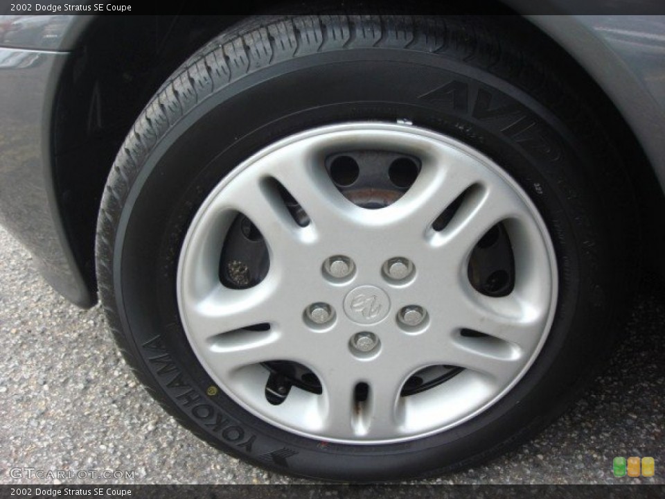 2002 Dodge Stratus SE Coupe Wheel and Tire Photo #62522638