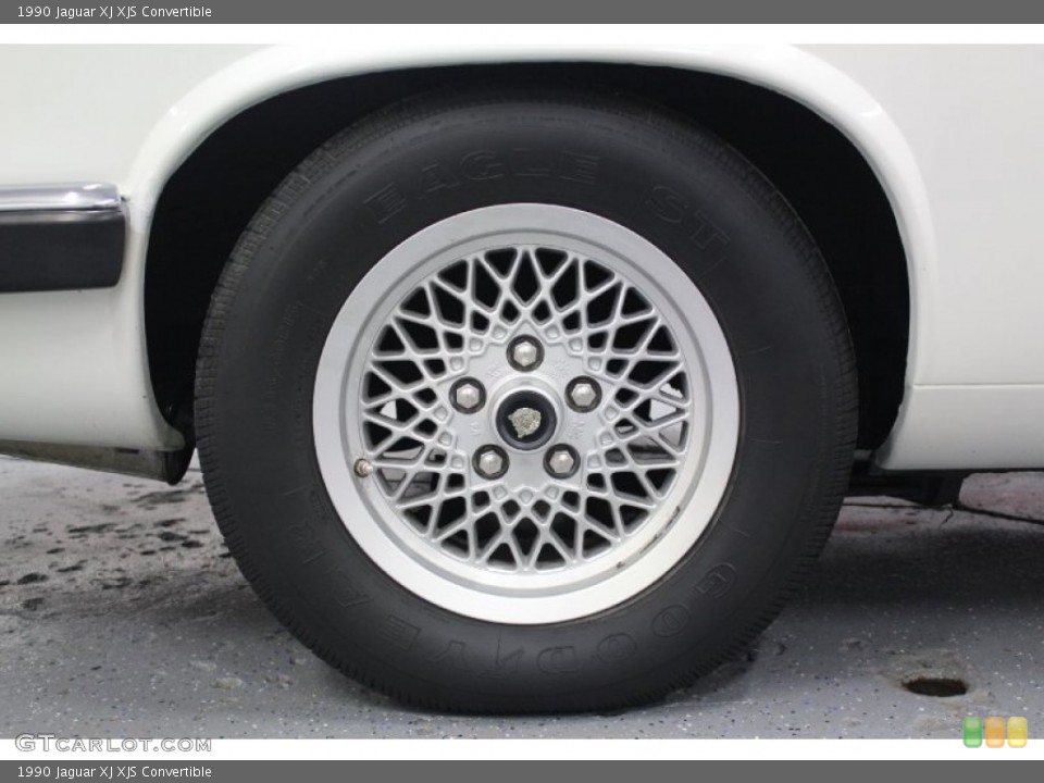 1990 Jaguar XJ XJS Convertible Wheel and Tire Photo #62522933