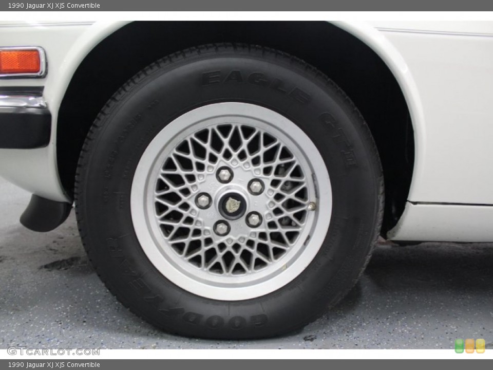 1990 Jaguar XJ XJS Convertible Wheel and Tire Photo #62523001