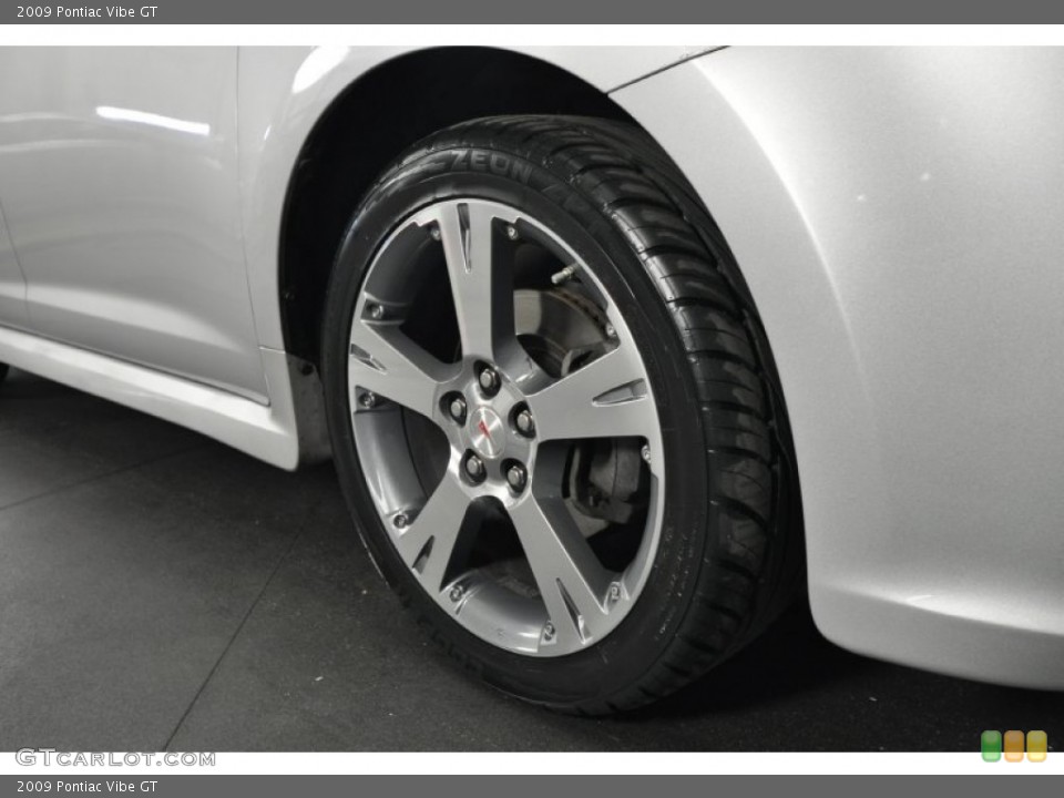 2009 Pontiac Vibe GT Wheel and Tire Photo #62523040
