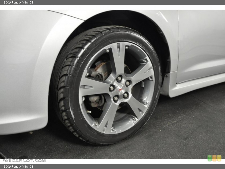 2009 Pontiac Vibe GT Wheel and Tire Photo #62523057